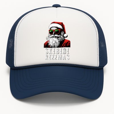 Christmas Rizz Santa Claus Charisma Cool Trucker Hat