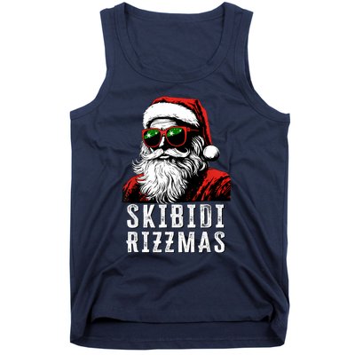 Christmas Rizz Santa Claus Charisma Cool Tank Top