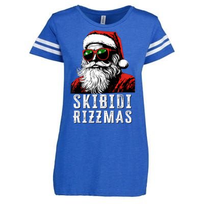 Christmas Rizz Santa Claus Charisma Cool Enza Ladies Jersey Football T-Shirt