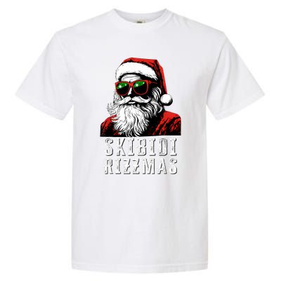 Christmas Rizz Santa Claus Charisma Cool Garment-Dyed Heavyweight T-Shirt