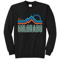 Colorado Retro Style Adventure Logo Sweatshirt