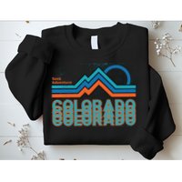 Colorado Retro Style Adventure Logo Sweatshirt