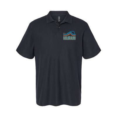 Colorado Retro Style Adventure Logo Polo