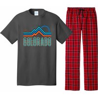 Colorado Retro Style Adventure Logo Pajama Set