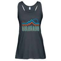 Colorado Retro Style Adventure Logo Ladies Essential Flowy Tank