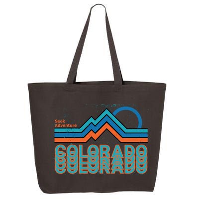 Colorado Retro Style Adventure Logo 25L Jumbo Tote