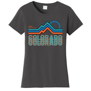 Colorado Retro Style Adventure Logo Women's T-Shirt