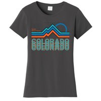 Colorado Retro Style Adventure Logo Women's T-Shirt