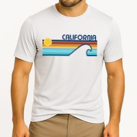 California Retro Sunset Beach Cooling Performance Crew T-Shirt