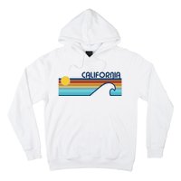 California Retro Sunset Beach Hoodie