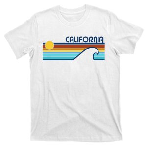 California Retro Sunset Beach T-Shirt