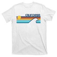 California Retro Sunset Beach T-Shirt