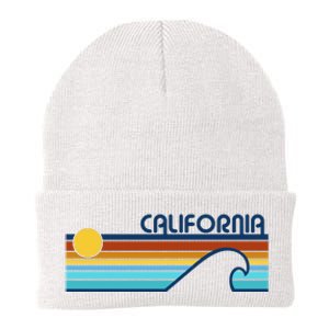 California Retro Sunset Beach Knit Cap Winter Beanie