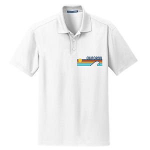 California Retro Sunset Beach Dry Zone Grid Polo