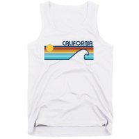 California Retro Sunset Beach Tank Top