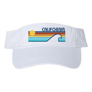 California Retro Sunset Beach Valucap Bio-Washed Visor