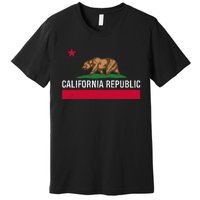 California Republic State Flag Premium T-Shirt