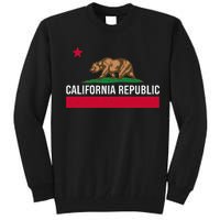 California Republic State Flag Tall Sweatshirt