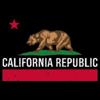 California Republic State Flag Womens Tank Top