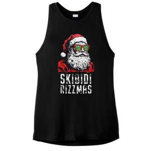 Christmas Rizz Santa Claus Charisma Cool Ladies PosiCharge Tri-Blend Wicking Tank