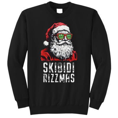 Christmas Rizz Santa Claus Charisma Cool Sweatshirt