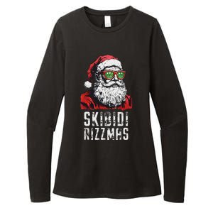 Christmas Rizz Santa Claus Charisma Cool Womens CVC Long Sleeve Shirt