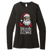 Christmas Rizz Santa Claus Charisma Cool Womens CVC Long Sleeve Shirt