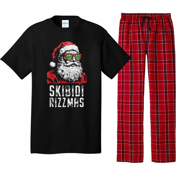 Christmas Rizz Santa Claus Charisma Cool Pajama Set