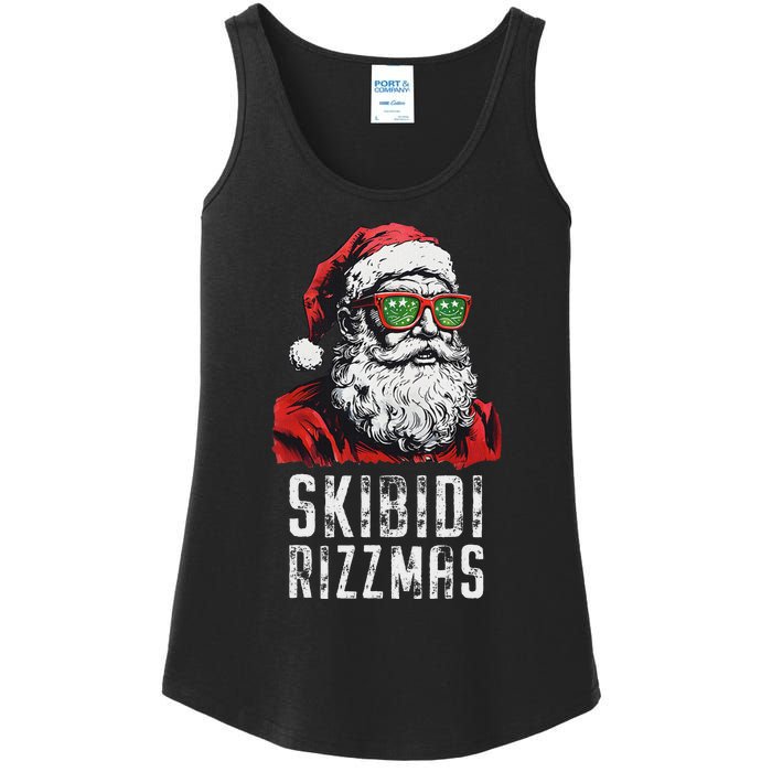 Christmas Rizz Santa Claus Charisma Cool Ladies Essential Tank