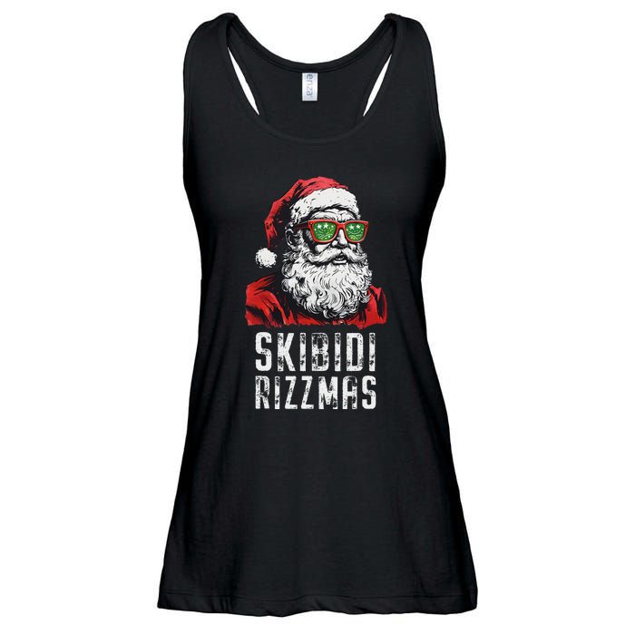 Christmas Rizz Santa Claus Charisma Cool Ladies Essential Flowy Tank