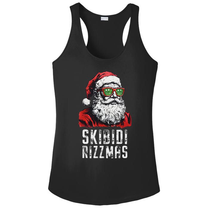 Christmas Rizz Santa Claus Charisma Cool Ladies PosiCharge Competitor Racerback Tank