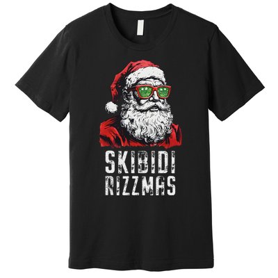 Christmas Rizz Santa Claus Charisma Cool Premium T-Shirt