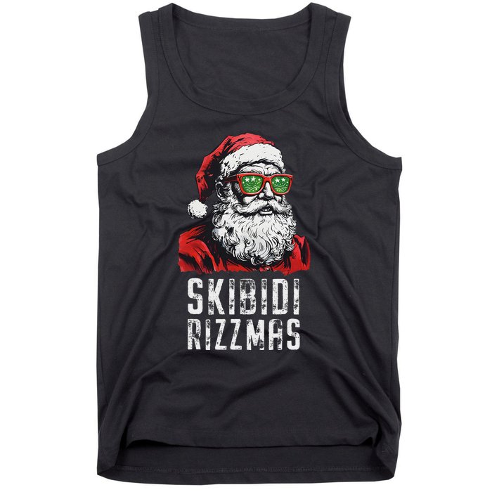 Christmas Rizz Santa Claus Charisma Cool Tank Top