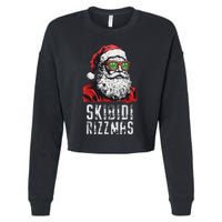 Christmas Rizz Santa Claus Charisma Cool Cropped Pullover Crew