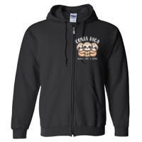 Costa Rica Sloth Like A Boss Costa Rican Travel Vacation Full Zip Hoodie