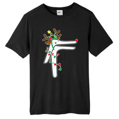 Christmas Reindeer Speculum Nurse OBGYN L&D Nursing Xmas  Tall Fusion ChromaSoft Performance T-Shirt