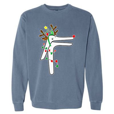 Christmas Reindeer Speculum Nurse OBGYN L&D Nursing Xmas  Garment-Dyed Sweatshirt