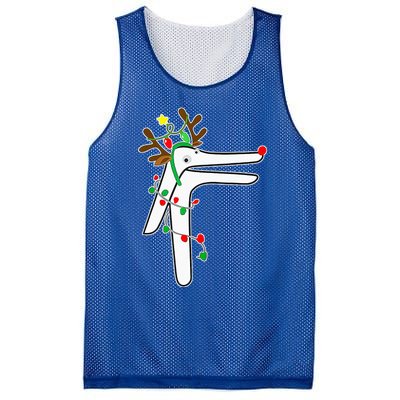 Christmas Reindeer Speculum Nurse OBGYN L&D Nursing Xmas  Mesh Reversible Basketball Jersey Tank