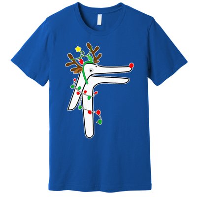 Christmas Reindeer Speculum Nurse OBGYN L&D Nursing Xmas  Premium T-Shirt