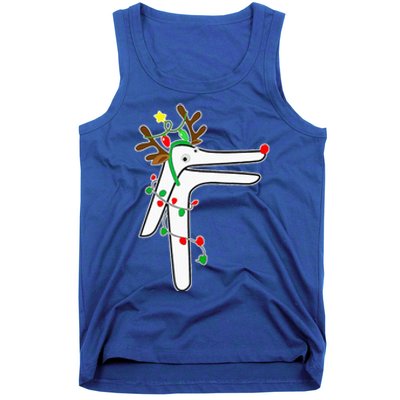 Christmas Reindeer Speculum Nurse OBGYN L&D Nursing Xmas  Tank Top