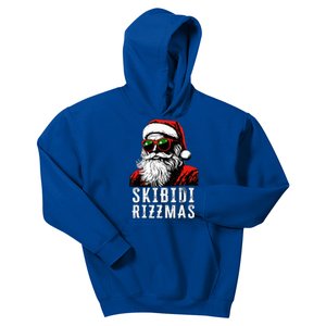 Christmas Rizz Santa Claus Charisma Kids Hoodie