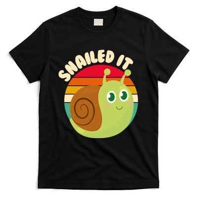 Cute Retro Snailed It T-Shirt