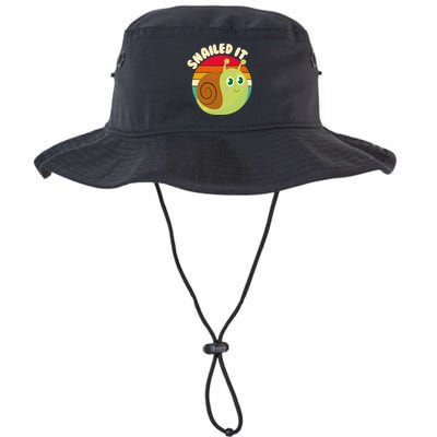 Cute Retro Snailed It Bucket Hat