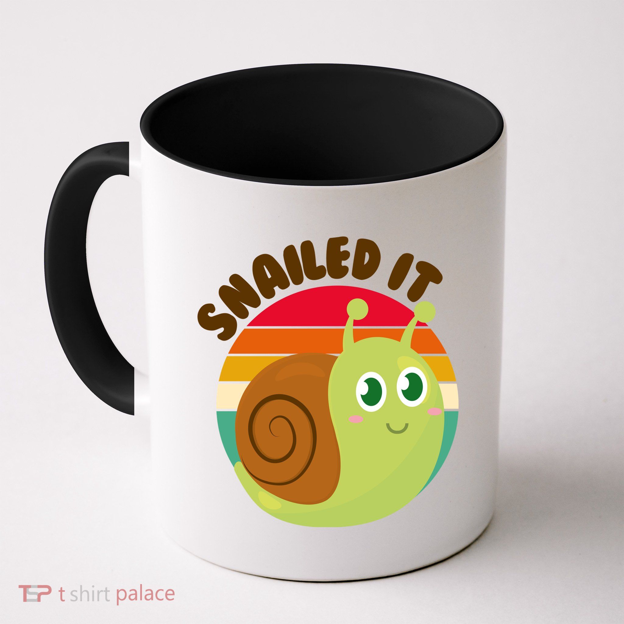 Cute Retro Snailed It Mug