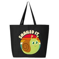 Cute Retro Snailed It 25L Jumbo Tote