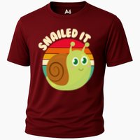 Cute Retro Snailed It Performance Shirt