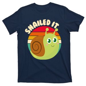 Cute Retro Snailed It T-Shirt