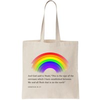 Christian Rainbow Scripture Bag