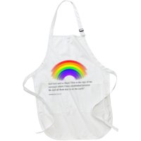 Christian Rainbow Scripture Apron