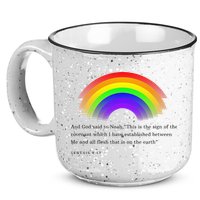 Christian Rainbow Scripture 15oz Campfire Ceramic Mug